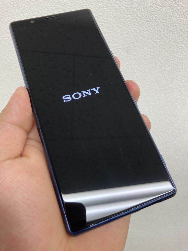 Xperia 5　バッテリー交換　新宿