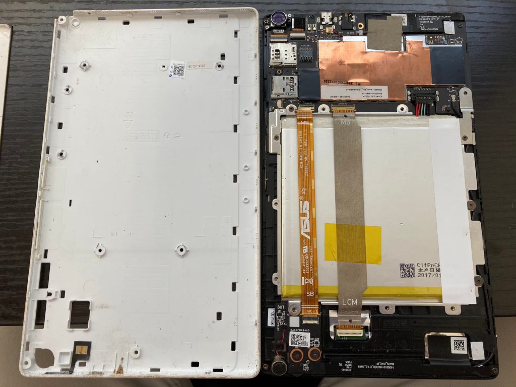 ZenPad8.0 (Z380KL)　バッテリー交換　修理　新宿