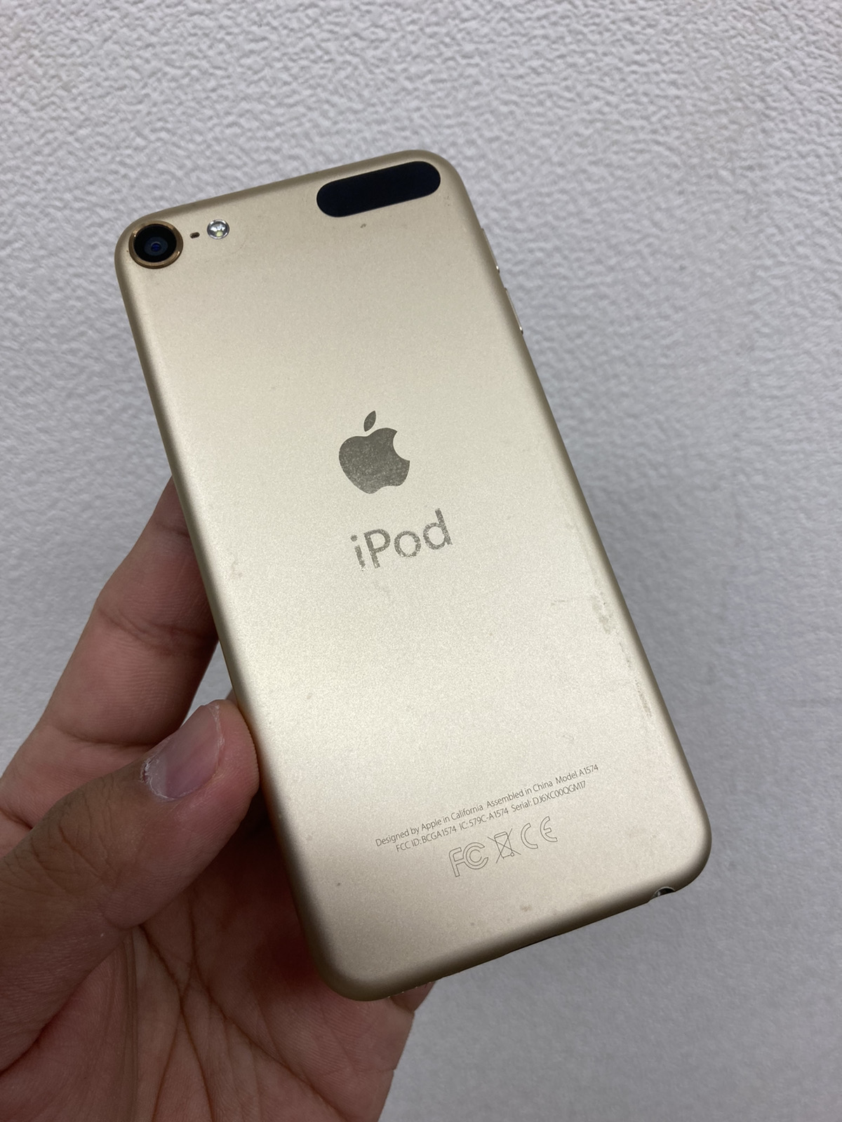 iPod touch 6】電池の減りが早いバッテリー交換修理実績（新宿店