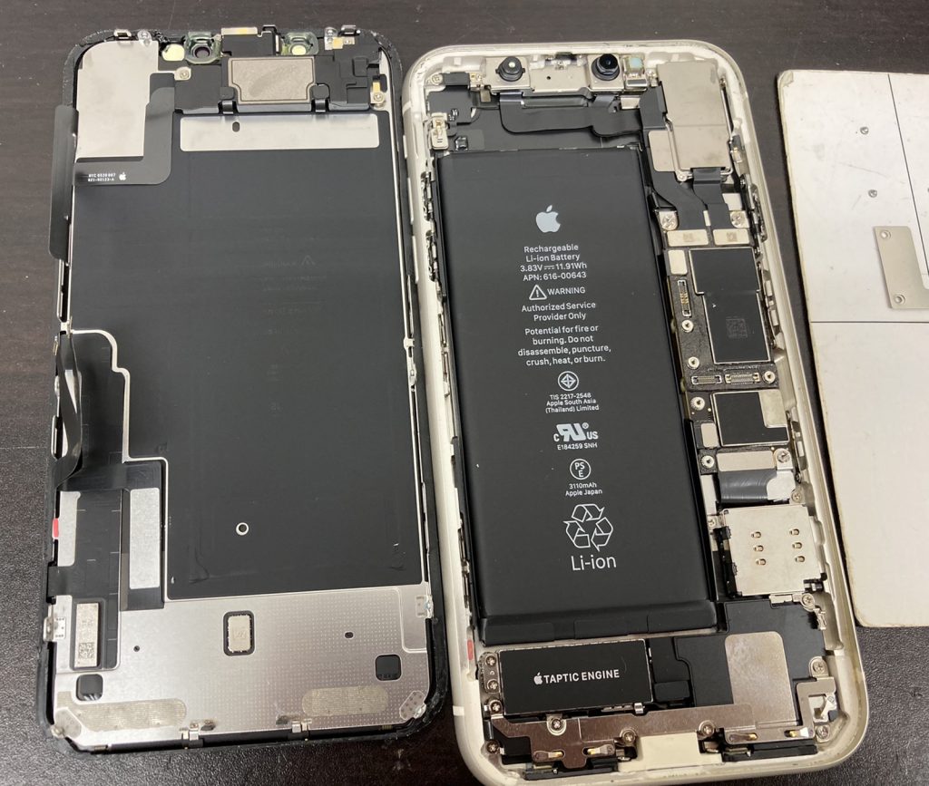iPhone 11　液晶不良　液晶交換　画面交換　液晶修理　液晶交換　修理　新宿