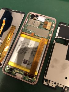 AQUOS sence3 バッテリー交換 横浜ビブレ