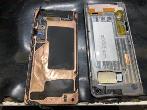 GalaxyS10 画面交換修理