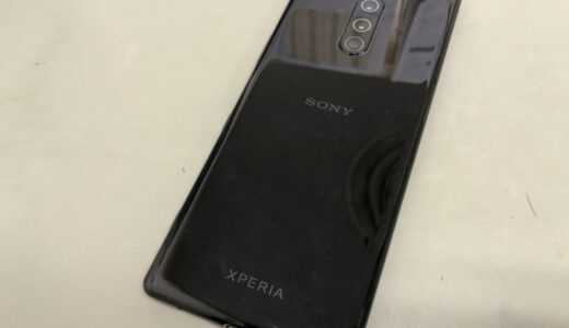 【Xperia1】劣化してしまったバッテリー交換実績（八王子店）