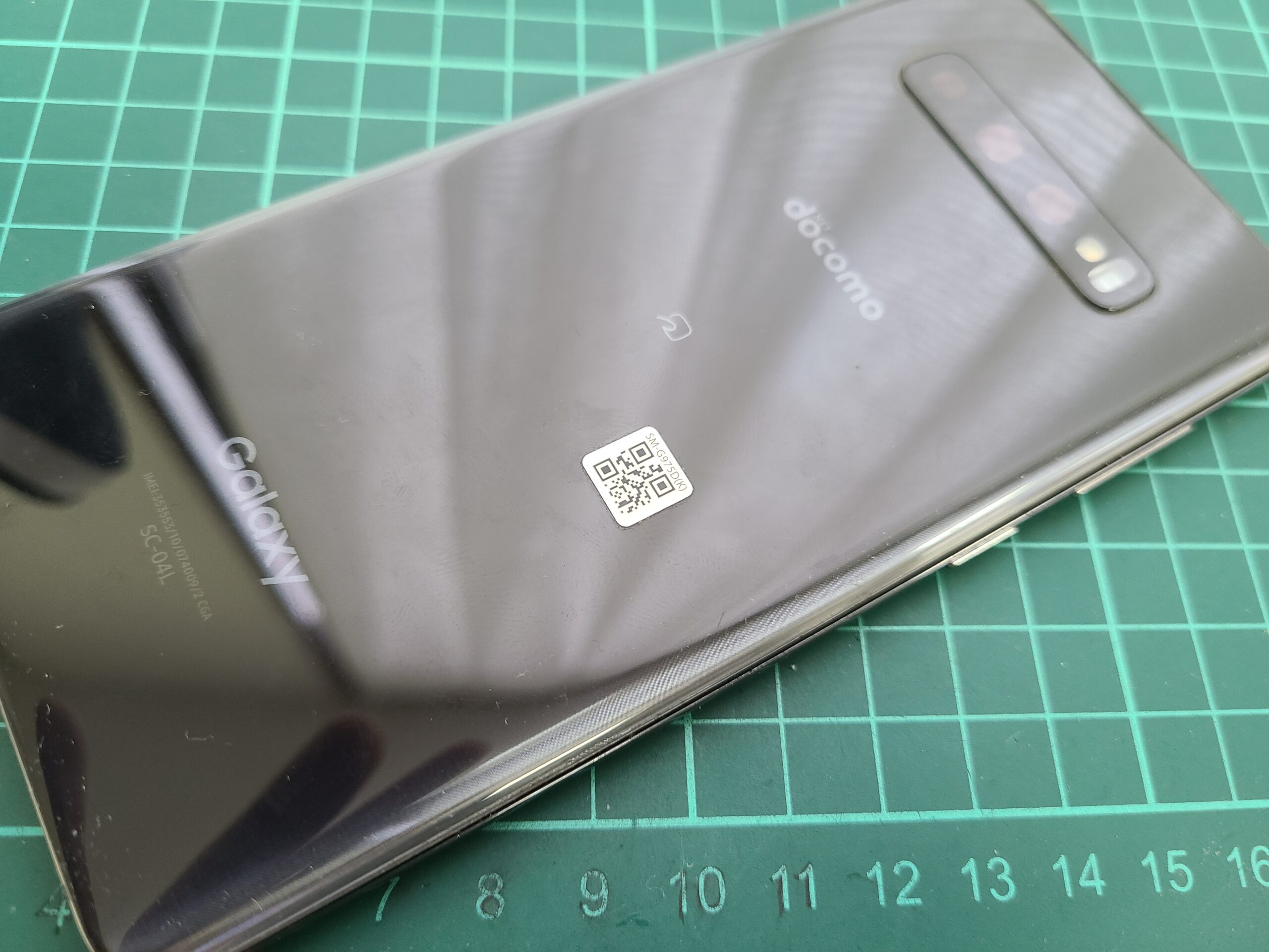 Galaxy - GALAXY S10 ジャンク　背面ガラス割れ Amazon | Galaxy S10 4G版バックパネル 修理交換用背面パネル
