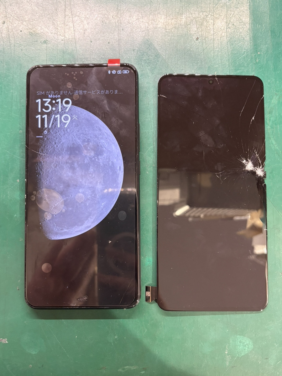 Xiaomi 12T Pro画面交換修理【COCOスマホソニック錦糸町PARCO店】