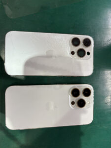 iPhone　修理　背面　蒲田