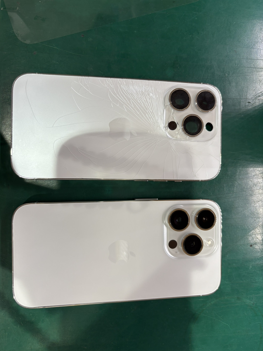 iPhone　修理　背面　蒲田