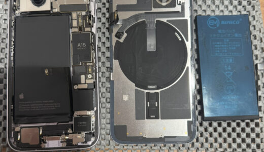 iPhone14バッテリー交換【COCOスマホソニック錦糸町PARCO店】