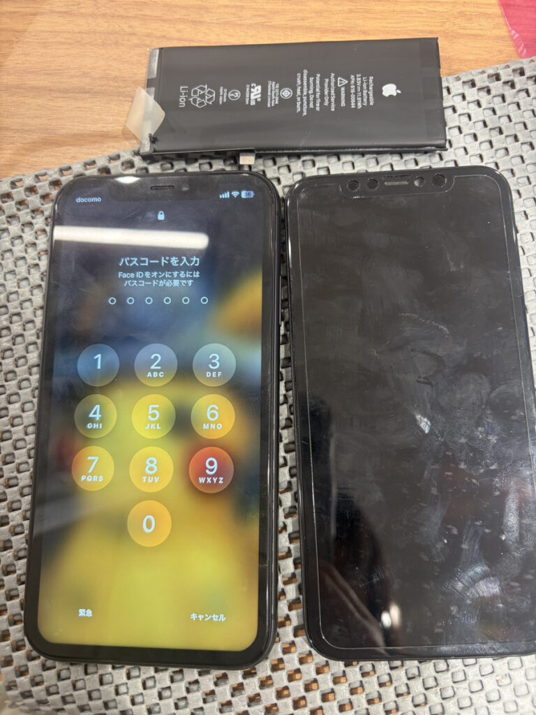 iPhone11 画面とバッテリー交換修理【COCOスマホソニック錦糸町PARCO店