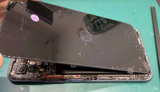 Xiaomi Redmi note 10T 画面割れ剥がれ　交換修理【COCOスマホソニック錦糸町PARCO店】