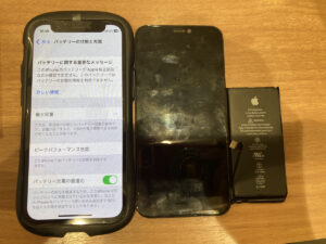 iPhone12mini 画面バッテリー交換【錦糸町PARCO店】