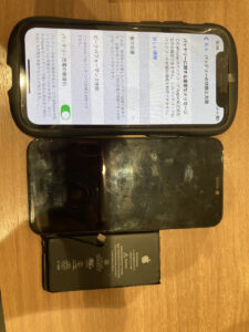 iPhone12mini　画面バッテリー交換　【錦糸町PARCO店】