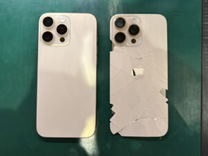 iPhone16ProMax 背面ガラス交換修理【COCO東急プラザ蒲田店】